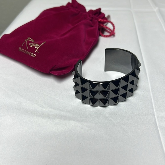 Waterford Jewelry - Gunmetal studded cuff bracelet